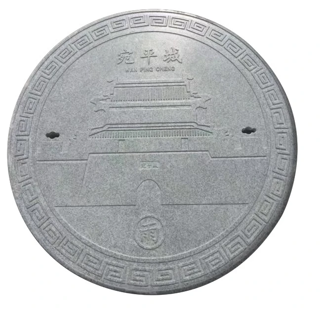 GMT彩色单色艺术井盖