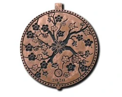 铸铁仿铜艺术井盖