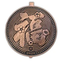 铸铁仿铜艺术井盖