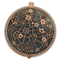 铸铁仿铜艺术井盖